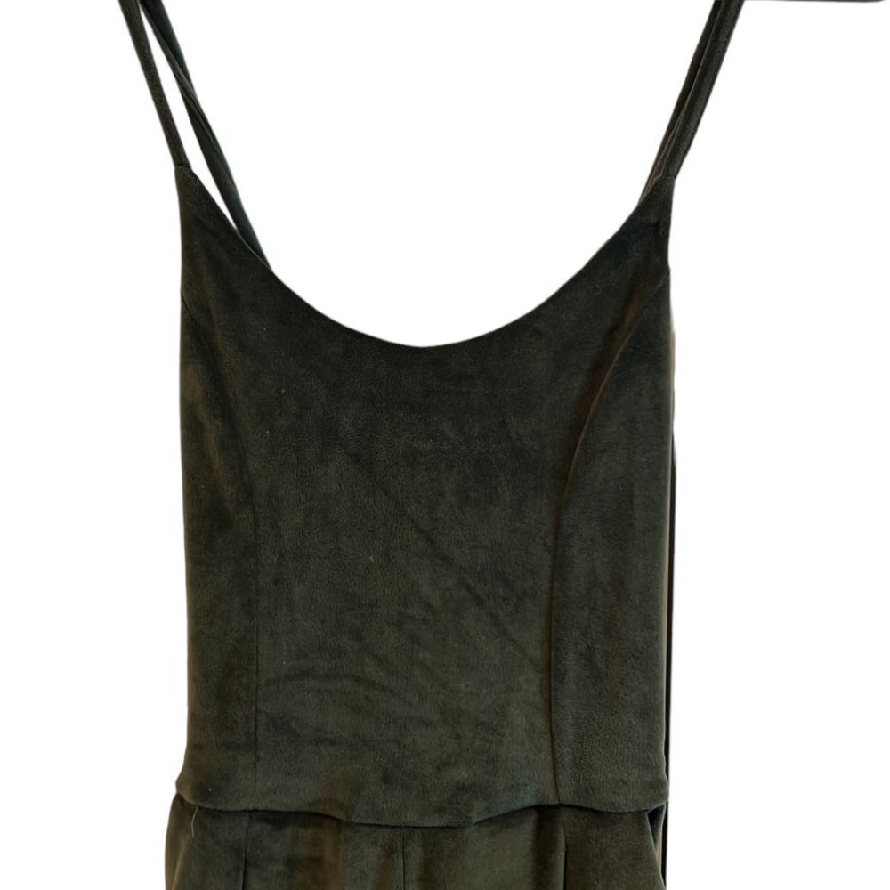 Oak + Fort Green Velour Jumpsuit New